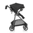 Evenflo Omni Ultra Travel System with Revolve180 LiteMax NXT Rotational Infant Car Seat (Caviar Black)