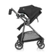 Evenflo Omni Ultra Travel System with Revolve180 LiteMax NXT Rotational Infant Car Seat (Caviar Black)