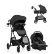 Evenflo Omni Signature Travel System with LiteMax infant Car Seat (Porto Black)