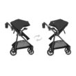 Evenflo Omni Signature Travel System with LiteMax infant Car Seat (Porto Black)