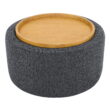 Beautiful Drew Stowaway Coffee Table with Storage by Drew Barrymore, Charcoal