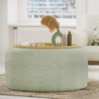 Beautiful Drew Stowaway Coffee Table with Storage by Drew Barrymore, Sage