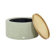 Beautiful Drew Stowaway Coffee Table with Storage by Drew Barrymore, Sage