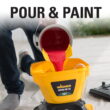 Wagner 0580678 Control Pro 130 Power Tank Paint Sprayer, High Efficiency Airless with Low Overspray