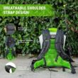 Greenworks 40V Cordless Backpack Sprayer (4 Gallon / 5 Tips / 25 FT Spray) For Weeding, Spraying, and Cleaning, 2.0Ah Battery and Charger Included
