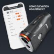 Bushnell Golf Pro X3+ Laser Rangefinder with Wind Speed, Slope & Elements Compensation | 1300-Yard Range, 7x Magnification, Dual Display, Visual JOLT & Magnetic Cart Mount
