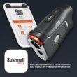 Bushnell Golf Pro X3+ Laser Rangefinder with Wind Speed, Slope & Elements Compensation | 1300-Yard Range, 7x Magnification, Dual Display, Visual JOLT & Magnetic Cart Mount