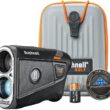 Bushnell Golf Tour V6 Laser Rangefinder Patriot Pack – Visual JOLT, Magnetic Mount, 1300-Yard Range, 6x Magnification, IPX6 Weatherproof, Premium Carry Case