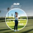 Blue Tees Golf Series 4 ULTRA Golf Rangefinder with Slope Switch, 1200 Yards, OLED Display 6X Magnification Laser Rangefinder, Slope Measurement, Magnetic Strip, Flag Pole Locking with Pulse Vibration