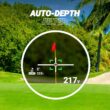 Blue Tees Golf Series 4 ULTRA Golf Rangefinder with Slope Switch, 1200 Yards, OLED Display 6X Magnification Laser Rangefinder, Slope Measurement, Magnetic Strip, Flag Pole Locking with Pulse Vibration