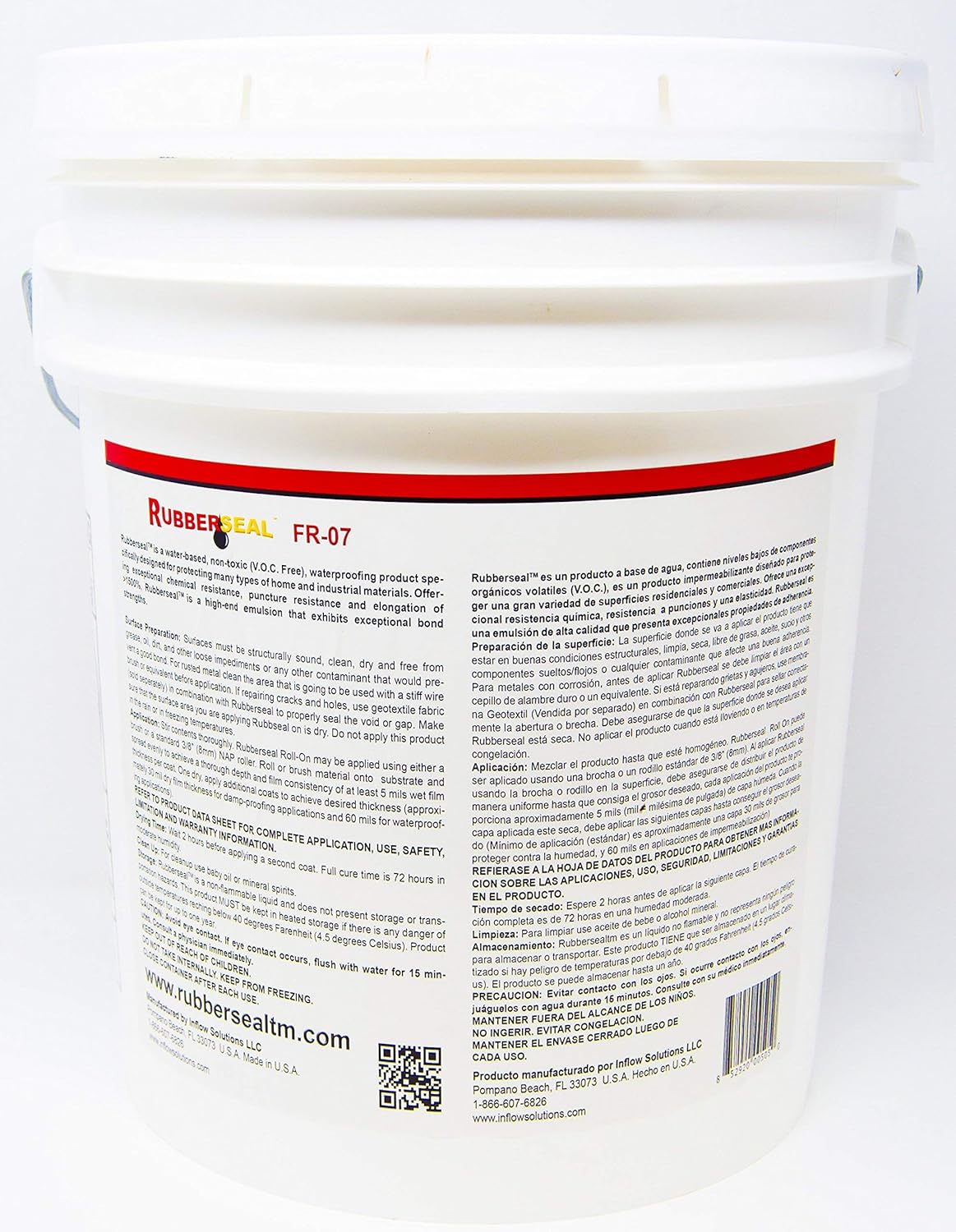 Liquid Rubber Waterproofing and Protective Coating - Roll On (5 Gallons) Liquid Rubber Waterproofing and Protective Coating - Roll On (5 Gallons)