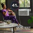 GE ClearView Small Room Window Air Conditioner , Remote Included ( 115-Volt , 6100-BTU )