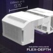 GE ClearView Small Room Window Air Conditioner , Remote Included ( 115-Volt , 6100-BTU )