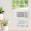 Keystone Large Room Window Air Conditioner , Remote Included ( 115-Volt , 12000-BTU )