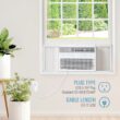 Keystone Inverter Medium Room Window Air Conditioner , Remote Included ( 115-Volt , 10000-BTU )