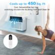 COWSAR Medium Room Window Air Conditioner , Remote Included ( 115-Volt , 10000-BTU )