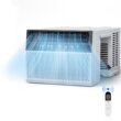 COWSAR Medium Room Window Air Conditioner , Remote Included ( 115-Volt , 10000-BTU )