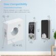 Lockly Visage Zeno Series Smart Lock, Facial Recognition & Fingerprint Keyless Entry Door Lock, Built-in Wi-Fi Deadbolt, Satin Nickle Lockly Visage Zeno Series Smart Lock, Facial Recognition & Fingerprint Keyless Entry Door Lock, Built-in Wi-Fi Deadbolt with Apple Home Key, PIN Genie Keypad, App Remote Control, Easy Installation