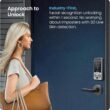 Lockly Visage Zeno Series Smart Lock, Facial Recognition & Fingerprint Keyless Entry Door Lock, Built-in Wi-Fi Deadbolt, Satin Nickle Lockly Visage Zeno Series Smart Lock, Facial Recognition & Fingerprint Keyless Entry Door Lock, Built-in Wi-Fi Deadbolt with Apple Home Key, PIN Genie Keypad, App Remote Control, Easy Installation