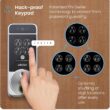 Lockly Visage Zeno Series Smart Lock, Facial Recognition & Fingerprint Keyless Entry Door Lock, Built-in Wi-Fi Deadbolt, Satin Nickle Lockly Visage Zeno Series Smart Lock, Facial Recognition & Fingerprint Keyless Entry Door Lock, Built-in Wi-Fi Deadbolt with Apple Home Key, PIN Genie Keypad, App Remote Control, Easy Installation