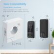 Lockly Visage Zeno Series Smart Lock, Facial Recognition & Fingerprint Keyless Entry Door Lock, Built-in Wi-Fi Deadbolt, Matte Black Lockly Visage Zeno Series Smart Lock, Facial Recognition & Fingerprint Keyless Entry Door Lock, Built-in Wi-Fi Deadbolt with Apple Home Key, PIN Genie Keypad, App Remote Control, Easy Installation