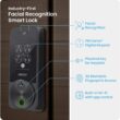 Lockly Visage Zeno Series Smart Lock, Facial Recognition & Fingerprint Keyless Entry Door Lock, Built-in Wi-Fi Deadbolt, Matte Black Lockly Visage Zeno Series Smart Lock, Facial Recognition & Fingerprint Keyless Entry Door Lock, Built-in Wi-Fi Deadbolt with Apple Home Key, PIN Genie Keypad, App Remote Control, Easy Installation