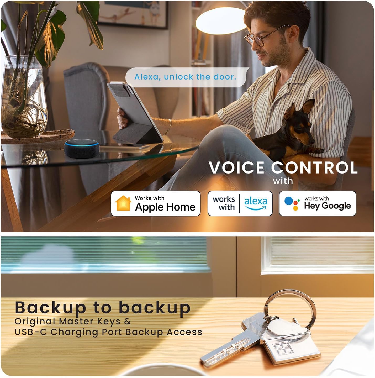 Lockly Visage Zeno Series Smart Lock, Facial Recognition & Fingerprint Keyless Entry Door Lock, Built-in Wi-Fi Deadbolt, Matte Black Lockly Visage Zeno Series Smart Lock, Facial Recognition & Fingerprint Keyless Entry Door Lock, Built-in Wi-Fi Deadbolt with Apple Home Key, PIN Genie Keypad, App Remote Control, Easy Installation