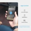 Lockly Vision Elite Video Smart Lock with Camera, Smart Wi-Fi Deadbolt for Front Door, PIN Genie Keypad, Fingerprint Door Lock, Motion Sensor, App Remote Control, 2 Way Audio Doorbell, No Monthly Fee