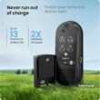 Lockly Vision Elite Video Smart Lock with Camera, Smart Wi-Fi Deadbolt for Front Door, PIN Genie Keypad, Fingerprint Door Lock, Motion Sensor, App Remote Control, 2 Way Audio Doorbell, No Monthly Fee