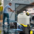 Fanttik NB8 Ultra Cordless Pressure Washer w/4.0 Gal Tank, Max 725PSI Electric Power Washer with 5-in-1 Nozzle, 20FT Hose, Adjustable Pressure, Power Cleaning for Car Washing, Patio