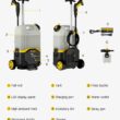 Fanttik NB8 Ultra Cordless Pressure Washer w/4.0 Gal Tank, Max 725PSI Electric Power Washer with 5-in-1 Nozzle, 20FT Hose, Adjustable Pressure, Power Cleaning for Car Washing, Patio