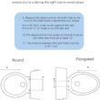 Brondell LE99 Bidet Toilet Seat, Fits Round Toilets, Electric Bidet with Remote, Warm Air Dryer, Strong Wash Mode, Stainless-Steel Nozzle, Saved User Settings & Easy Installation