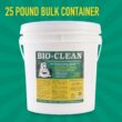 Bio-Clean Drain Septic Bacteria (25lb Bulk) Cleans Drains- Septic Tanks - Grease Traps All Natural and 100% Guaranteed No Caustic Chemicals! Removes fats oil and grease, completely cleans your system.