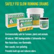 Bio-Clean Drain Septic Bacteria (25lb Bulk) Cleans Drains- Septic Tanks - Grease Traps All Natural and 100% Guaranteed No Caustic Chemicals! Removes fats oil and grease, completely cleans your system.