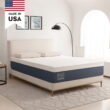 MLILY EGOHOME 14 inch Twin Mattress in a Box, Cooling Gel Memory Foam Mattress, Medium
