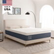 MLILY EGOHOME 14 inch Full Size Mattress in a Box, Cooling Gel Memory Foam Mattress, Medium