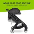 Baby Jogger City Tour 2 Double Stroller Compact & Sleek Twin Design with Easy-To-Maneuver Features Ideal for Growing Kids Plush Imported