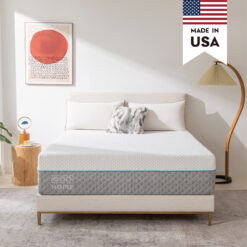 MLILY EGOHOME 14 inch Twin XL Mattress in a Box, Gel Memory Foam Mattress, Medium