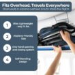 Inglesina Quid Stroller, Cosmic Black - Compact Reclining Travel Stroller for Baby & Toddler 0-55 lbs Inglesina Quid³ Stroller, Cosmic Black - Compact Reclining Travel Stroller for Baby & Toddler 0-55 lbs, One Hand fold, Car seat Compatible, Airplane Overhead, Lightweight, Foldable, XL UPF 50+ Canopy
