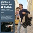 Inglesina Quid Stroller, Cosmic Black - Compact Reclining Travel Stroller for Baby & Toddler 0-55 lbs Inglesina Quid³ Stroller, Cosmic Black - Compact Reclining Travel Stroller for Baby & Toddler 0-55 lbs, One Hand fold, Car seat Compatible, Airplane Overhead, Lightweight, Foldable, XL UPF 50+ Canopy