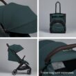 Silver Cross Clic Compact Stroller – Lightweight Travel Stroller for Newborn to Toddler (Birth to 55 lbs), One-Hand Fold, Lie-Flat Seat, Airplane Cabin Approved, UPF50+ Canopy (Conifer)