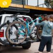 Saris Freedom 2-Bike Hitch Rack – Lightweight Aluminum Platform Carrier for Cars, SUVs & Trucks, Fits 1.25