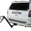 Saris Bike Rack, Grand Slam Hitch Car Rack, Universal Hitch, Hatch Access, Carries 4 Bicycles, Black