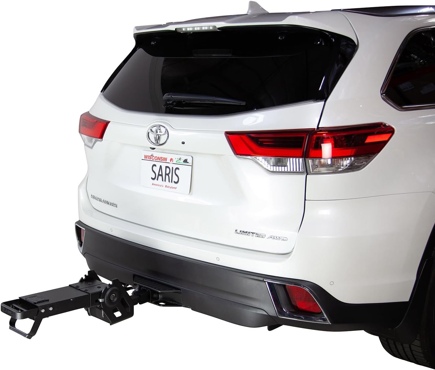 Saris Bike Racks, Modular Hitch System Base, MHS 1+1 Universal Hitch Base, Fits1.25 and 2" Hitch, Holds 1 Bike on Base +1 Additional Add On Saris Bike Racks, Modular Hitch System Base, MHS 1+1 Universal Hitch Base, Fits1.25 and 2" Hitch, Holds 1 Bike on Base +1 Additional Add On