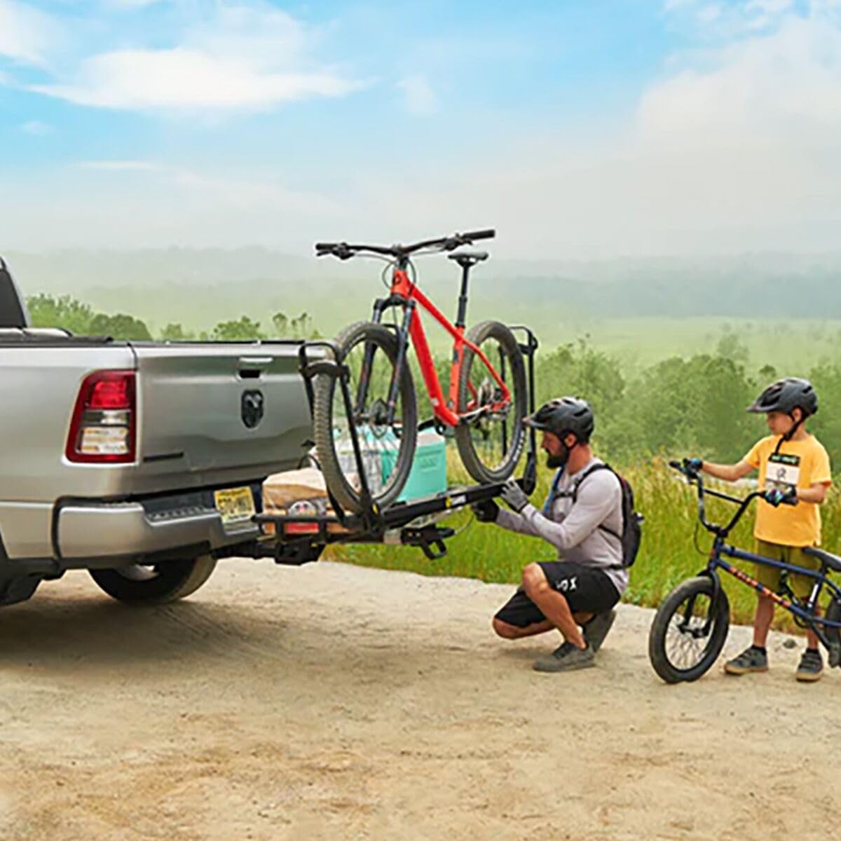 Saris MHS Cargo Basket Tray Modular Hitch System for Cars, Trucks and SUVs, Precision Machined Aluminum and Steel. Saris MHS Cargo Basket Tray Modular Hitch System for Cars, Trucks and SUVs, Precision Machined Aluminum and Steel.