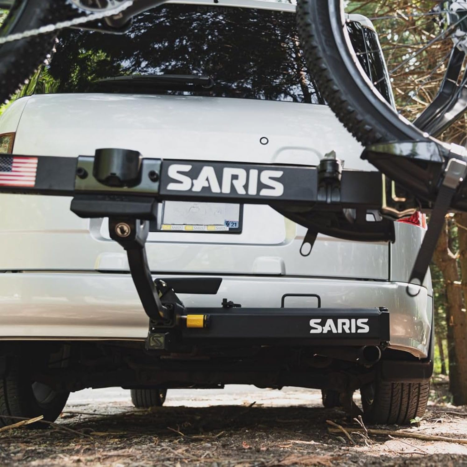 Saris Swing Away Hitch Adapter by Saris | 2" Receiver, 250 lb Capacity | Easy Access & Foldable | Black Alloy Steel | Made in The USA Swing Away Hitch Adapter by Saris | 2" Receiver, 250 lb Capacity | Easy Access & Foldable | Black Alloy Steel | Made in The USA