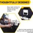 Saris Tailgate Pad – Water Resistant Padded Tailgate Pad for Carrying 6 Bikes on Trucks with Quick-Attach Hooks and Convenient Backup Camera Access (6-Bike)