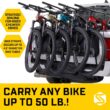 Saris Tailgate Pad – Water Resistant Padded Tailgate Pad for Carrying 5 Bikes on Trucks with Quick-Attach Hooks and Convenient Backup Camera Access (5-Bike)