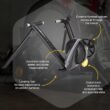 Saris M2 Smart Indoor Electromagnetic Resistance Bike Trainer, Compatible with Zwift App