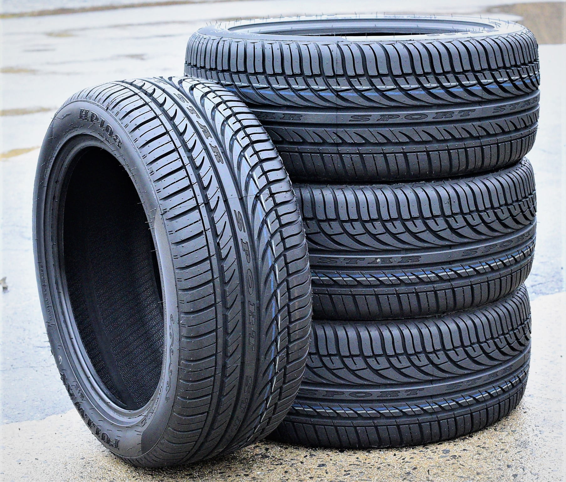 Set of 4 Fullway HP108 225/60R16 98H Performance a/s All Season Tires Set of 4 Fullway HP108 225/60R16 98H Performance a/s All Season Tires